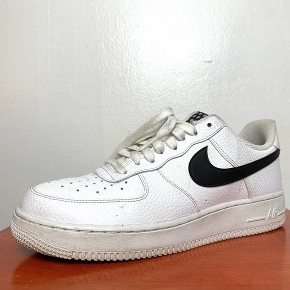 air force 1 low stars white black